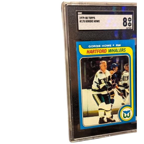 1979-80 Gordie Howe Collector Card Graded 8 out of 10 Hockey Vintage Sports - Picture 4 of 6
